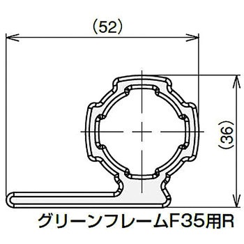 エンドカバーGF F35R SUS(エスユーエス)