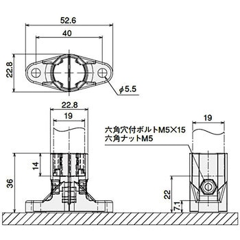 スタンドコネクタS SUS(エスユーエス)