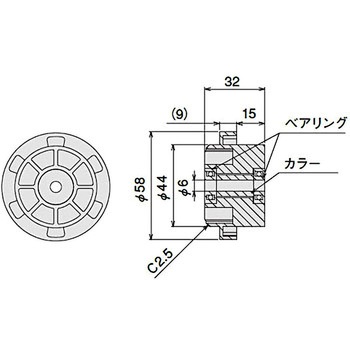 スロットローラL40ライト取付キット SUS(エスユーエス)