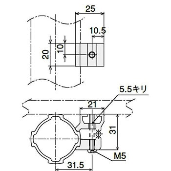 ボードホルダGインナー用 SUS(エスユーエス)