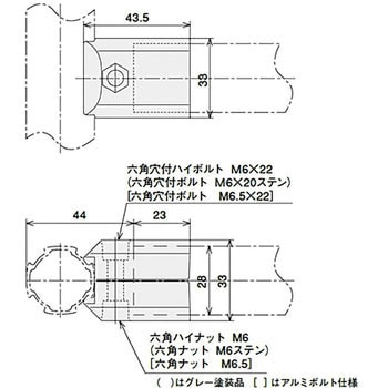 GFJ-000G マルチコネクタアウター型 1個 SUS(エスユウエス) 【通販モノタロウ】