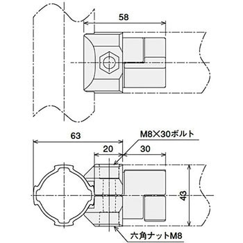 GFJ-209G マルチコネクタインナー型G 1個 SUS(エスユウエス) 【通販