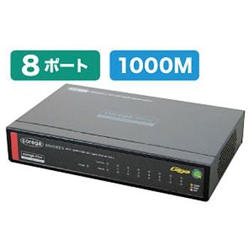 ルーター・ネットワーク機器 BUFFALO BS-GSL2008 Gigabit Switch BS-GSL2008P : スイッチ : Business Switch | バッファロー