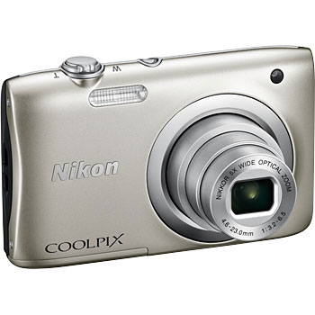 新品 Nikon COOLPIX A100 シルバー 専用ケース付 1年保証