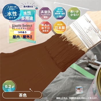 ハピオセレクト 水性シリコン多用途(つやあり) カンペハピオ