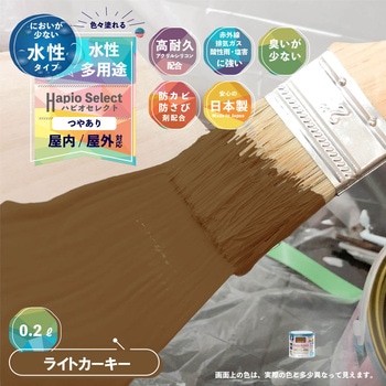 ハピオセレクト 水性シリコン多用途(つやあり) カンペハピオ