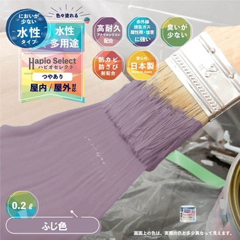 ハピオセレクト 水性シリコン多用途(つやあり) カンペハピオ