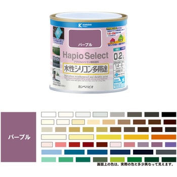 ハピオセレクト 水性シリコン多用途(つやあり) カンペハピオ