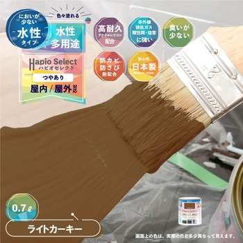 ハピオセレクト 水性シリコン多用途(つやあり) カンペハピオ