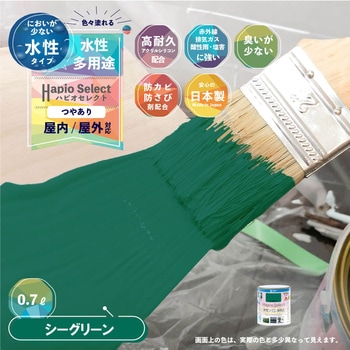 ハピオセレクト 水性シリコン多用途(つやあり) カンペハピオ