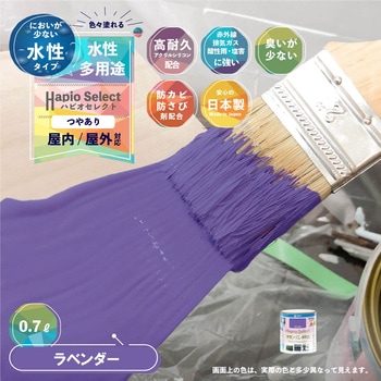 ハピオセレクト 水性シリコン多用途(つやあり) カンペハピオ