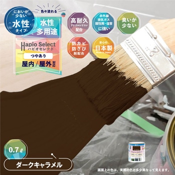 ハピオセレクト 水性シリコン多用途(つやあり) カンペハピオ