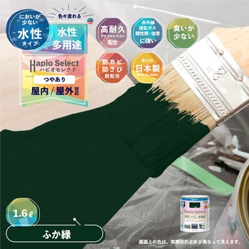 ハピオセレクト 水性シリコン多用途(つやあり) カンペハピオ