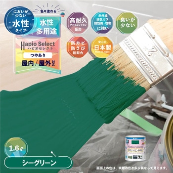 ハピオセレクト 水性シリコン多用途(つやあり) カンペハピオ