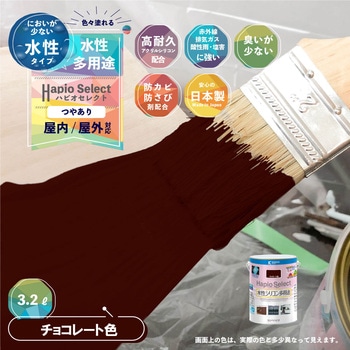 ハピオセレクト 水性シリコン多用途(つやあり) カンペハピオ