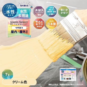 ハピオセレクト 水性シリコン多用途(つやあり) カンペハピオ