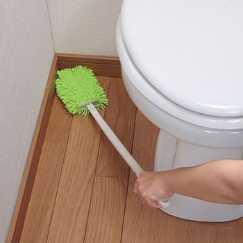 トイレ床ふきモップ スペア付 サンコー