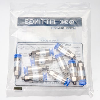 KCH04-M5 チューブカプラ (KC~) SMC 適合チューブ外径4mm 1袋 KCH04-M5 チューブカプラ (KC~) SMC 適合チューブ外径4mm 1袋