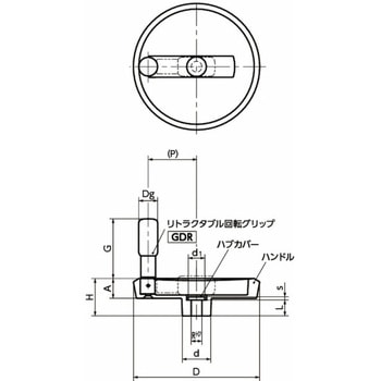 アルミディスクハンドル NBK(鍋屋バイテック会社)