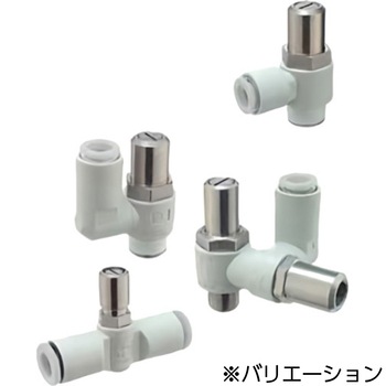 スピードコントローラ/クリーン/低発塵 10-ASシリーズ 10-AS1002F SMC