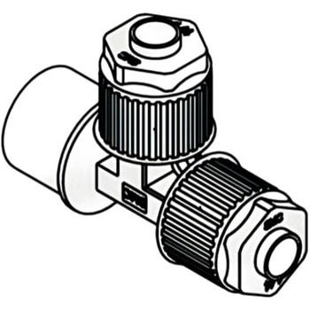 フッ素樹脂製管継手ハイパーフィッティング (LQ1R2B～) SMC