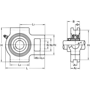 CUCT212CE テークアップ形ユニット(カバー付) 1個 旭精工 【通販サイト