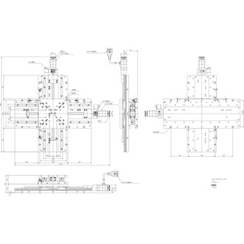 X・Yステージ(ねじリード5mm) 中央精機