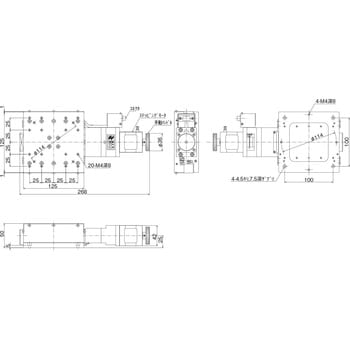 ALS-106-H1PC Xステージ 高精度タイプ 1個 中央精機 【通販サイト