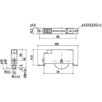 調整戸車 SYS(シブタニ)