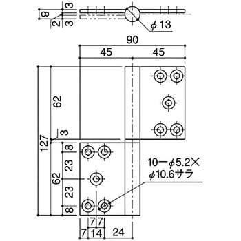 旗丁番 SYS(シブタニ)
