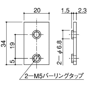 ドアーチェック扉用裏板 SYS(シブタニ)