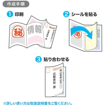 インクジェット用シークレットはがき サンワサプライ