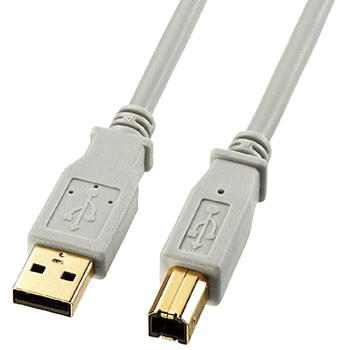 KU20-2HK USB2.0ケーブル(金コネクタ) 1本 サンワサプライ 【通販