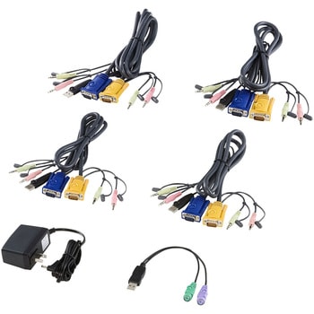 USB・PS/2コンソール両対応パソコン自動切替器 サンワサプライ