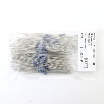 塗装絶縁形金属皮膜固定抵抗器 MF KOA