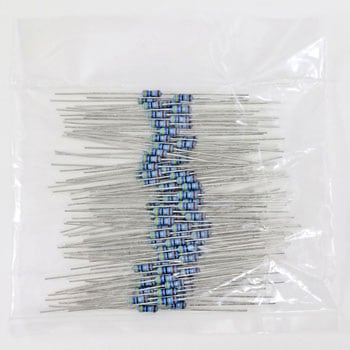 塗装絶縁形金属皮膜固定抵抗器 MF KOA