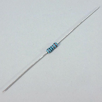 塗装絶縁形金属皮膜固定抵抗器 MF KOA
