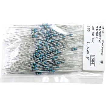 塗装絶縁形金属皮膜固定抵抗器 MF KOA