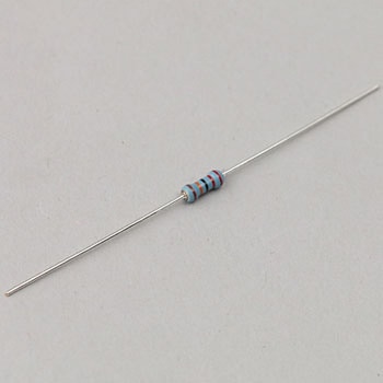 塗装絶縁形金属皮膜固定抵抗器 MF KOA
