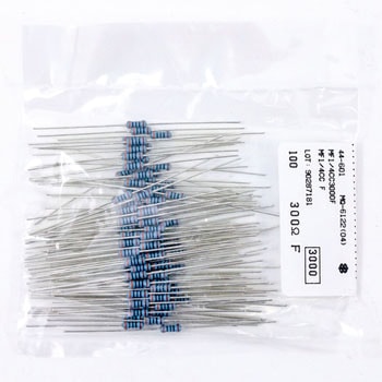 塗装絶縁形金属皮膜固定抵抗器 MF KOA