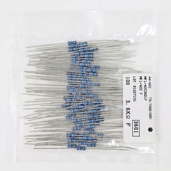 塗装絶縁形金属皮膜固定抵抗器 MF KOA