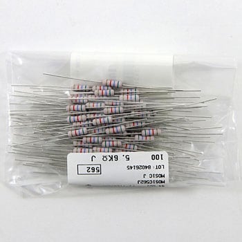小形酸化金属皮膜固定抵抗器 MOS KOA
