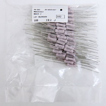 小形酸化金属皮膜固定抵抗器 MOS KOA