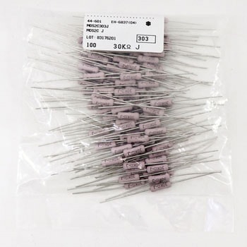 小形酸化金属皮膜固定抵抗器 MOS KOA