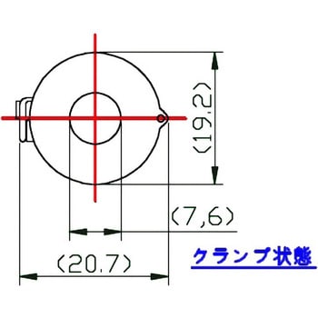 トロイダルクランプコア MTFCシリーズ 森宮電機 電磁波対策その他関連用品 【通販モノタロウ】