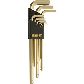 ボールポイント・六角ロングL-レンチセット BONDHUS