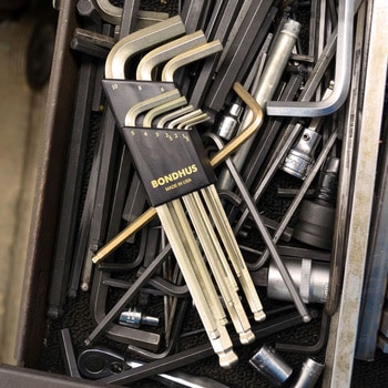 ボールポイント・六角ロングL-レンチセット BONDHUS