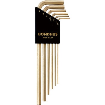六角ロングL-レンチセット BONDHUS