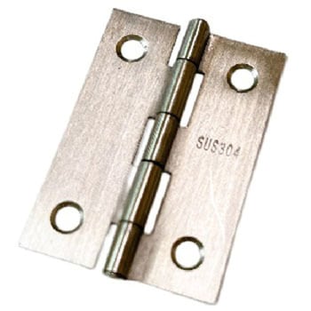 紙巻ステンレス中厚丁番(SUS304 ヘアライン) フジテック・ジャパン