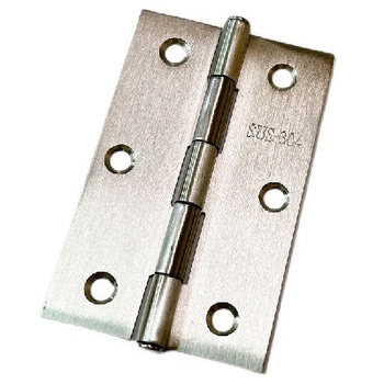 紙巻ステンレス中厚丁番(SUS304 ヘアライン) フジテック・ジャパン